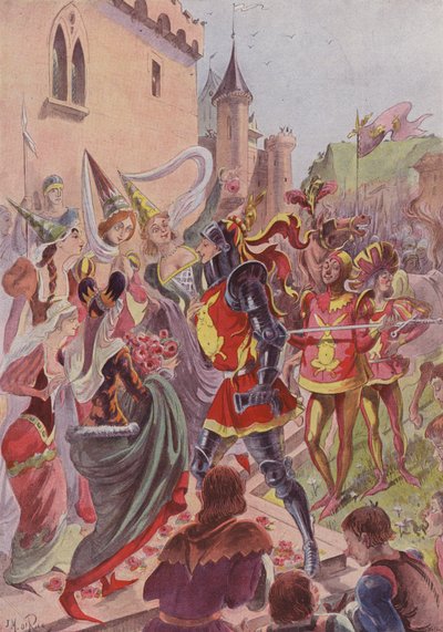 The Return of the Knight by French School
